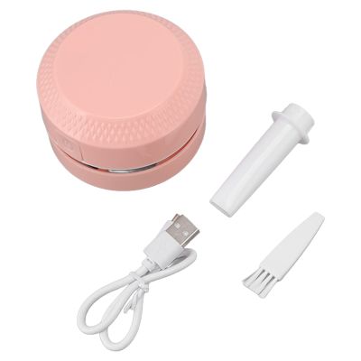 TANIQIACA Desk Vacuum Cleaner Mini USB 5v 10w 360 Degree Rotating with Flat Mouth Straw for Office and Bar Counter