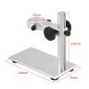 Joebo Microscope Kit Universal 35mm Aluminum Alloy USB Digital Electronic Microscope Stand Adjustable Holder Bracket Microscope Lens Adapters (Color : A with led) view 2