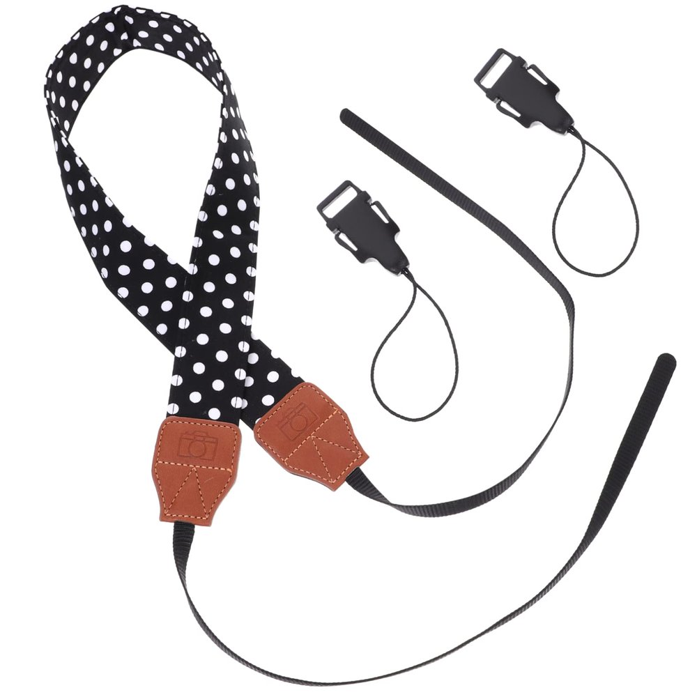 DOITOOL Adjustable Camera Sling Strap for and Mirrorless Comfortable Neck and Shoulder Strap Easy Installation for Outdoor Photography and Travel