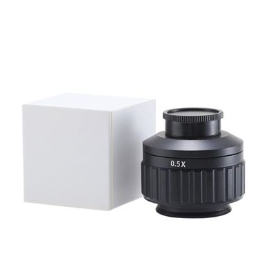 JOEBO Microscope Kit 0.5X C Mount Adapters Lens CCD Camera Adapter CTV for Trinocular Stereo Microscope 25mm Interface Microscopio Camera Microscope Lens Adapters