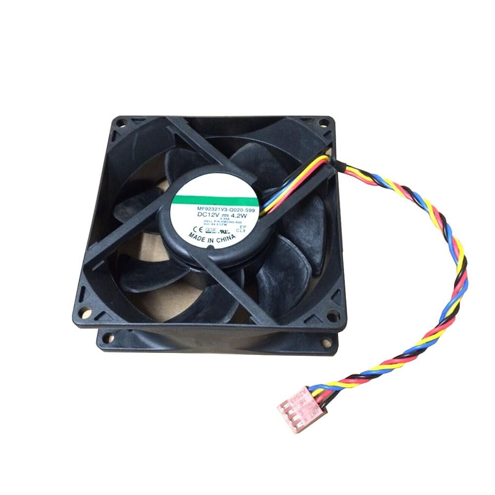 GAOCHENG Cooling Fan for DELL Precision Tower 3620 0KMCW0 KMCW0-A00 MF92321V3-Q020-S99 DC12V 4.20W New