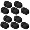 Homoyoyo 10pcs Cord Organizer Clips Adhesive Wire Holders for Desk Home for USB Audio Headphone Cables Trace Design view 1