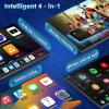 OneCarStereo CarPlay Ai Box Ultra, Wireless CarPlay Adapter Built-in Qualcomm 8-core 6225 High-Performance with Android 13, Magic CarPlay Box Stream Video Apps, TF/SIM Card, LED Light(8+128GB) view 2