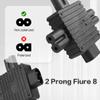 IEC 320 C8 1 to 3 C7 Splitter Power Adapter YACSEJAO IEC 320 10A 125V C8 Plug Male to 3 Female C7 Splitter Power Extension Socket Adapter view 3