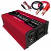 Beatifufu 1set Power Inverter Smart LCD Display and Dual USB Ports Car Charger Adapter for Laptops and Household Appliances High-Efficiency Converter for Road Trips view 1