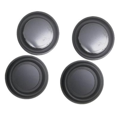 for 4PCS 90mm Passive Radiator Subwoofer Speaker Vibration Membrane Enhanced Bass Horn Vibrating Film Radiator Rubber Woofer