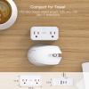 Surge Protector Outlet Extender, Multi Plug Outlet Splitter with 4 Electrical Outlets 3 USB Ports2 USB C 3 Sided Wall Plug Adapter for Home Office Travel Dorm Room Essentials view 4