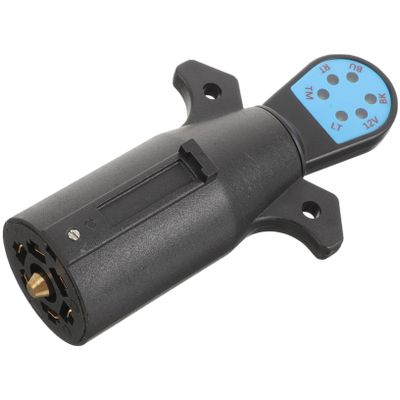 Mikinona Way Trailer Light Wiring Circuit Tester Adapter for Car Trailers Compact Easy to Use Socket Tester Quick Installation Design