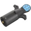 Mikinona Way Trailer Light Wiring Circuit Tester Adapter for Car Trailers Compact Easy to Use Socket Tester Quick Installation Design view 1