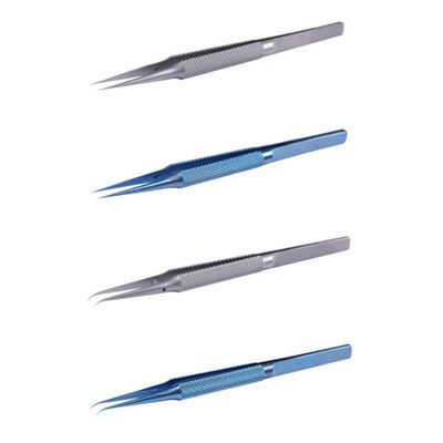 jojofuny Precision Tweezers Fine Tip Jewelers Pliers for Jewelry Making Circuit Board Repair Tools