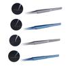 jojofuny Precision Tweezers Fine Tip Jewelers Pliers for Jewelry Making Circuit Board Repair Tools view 4