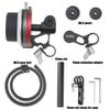Fotga Aluminum Mini Pocket A/B Stops Lens Follow Focus Lever Camera Focus Puller Compatible 15mm Rod Rail Rig Damping No-Slip Handwheel for DSLR Mirrorless Camcorder Camera Cage Rig view 3