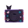 Cartoon Case for iPad 10.2"MONEHOYSY Cute Soft Silicone Kickstand [Drop Proof,Shock Proof,Anti Slip] Back Stand Cover Case for Kids Children Teens Girls Boys (for Kuro-2) view 2