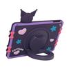 Cartoon Case for iPad 10.2"MONEHOYSY Cute Soft Silicone Kickstand [Drop Proof,Shock Proof,Anti Slip] Back Stand Cover Case for Kids Children Teens Girls Boys (for Kuro-2) view 4