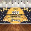 Custom Graduation Banner Class of 2026 Personalized Graduation Backdrop with Photo Name Congratulations Graduate Party Decorations Supplies Congrats Grad Banners Yard Sign Graduation Gifts Design 10 view 1