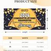Custom Graduation Banner Class of 2026 Personalized Graduation Backdrop with Photo Name Congratulations Graduate Party Decorations Supplies Congrats Grad Banners Yard Sign Graduation Gifts Design 10 view 4