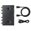 MOOKEENONE Dual AV to HDMI Converter, 2 in 1 Out AV Switcher Support 1080P/720P for N64 for Sega for PS2/3 for DVD view 1