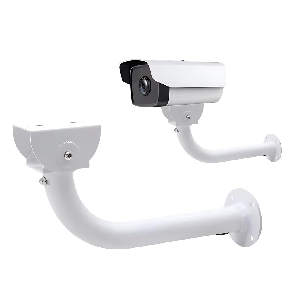 UQISOVI Surveillance Security Camera Mount Bracket, Aluminum Alloy Adjustable Duckbill Universal Camera Wall Mounting Bracket for CCTV Security Bullet Camera (Length 500mm/19.6 inch)
