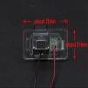 1280 * 720 Pixels Rear View Reversing Car Backup Camera Replacement for BMW 1/3/5 seires E90 E91 E92 E93 E82 E88 E39 E60 523i E60 E61 X Series E53 E70 E71 X6 530i 535Li 328i 335i 320i 330i X1 520Li view 4