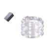 SEWOART 12m Led Solar Powered Tube Lights White Fairy Lights for Outdoor Party Solar Panel for Optimal Charging for Garden and Patio Decoration view 4