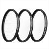 Starburst Effect Filter, Star Starlight Lens, Eight-line Link Cross Camera Filter, SLR Accessories, Suitable for All Cameras (67MM) view 1