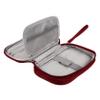 Homoyoyo Durable Mini Electronic Storage Bag for USB Cables Earphones and Accessories Water-Resistant Cationic Material Compact Design for Travel and Organization view 1