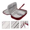 Homoyoyo Durable Mini Electronic Storage Bag for USB Cables Earphones and Accessories Water-Resistant Cationic Material Compact Design for Travel and Organization view 4