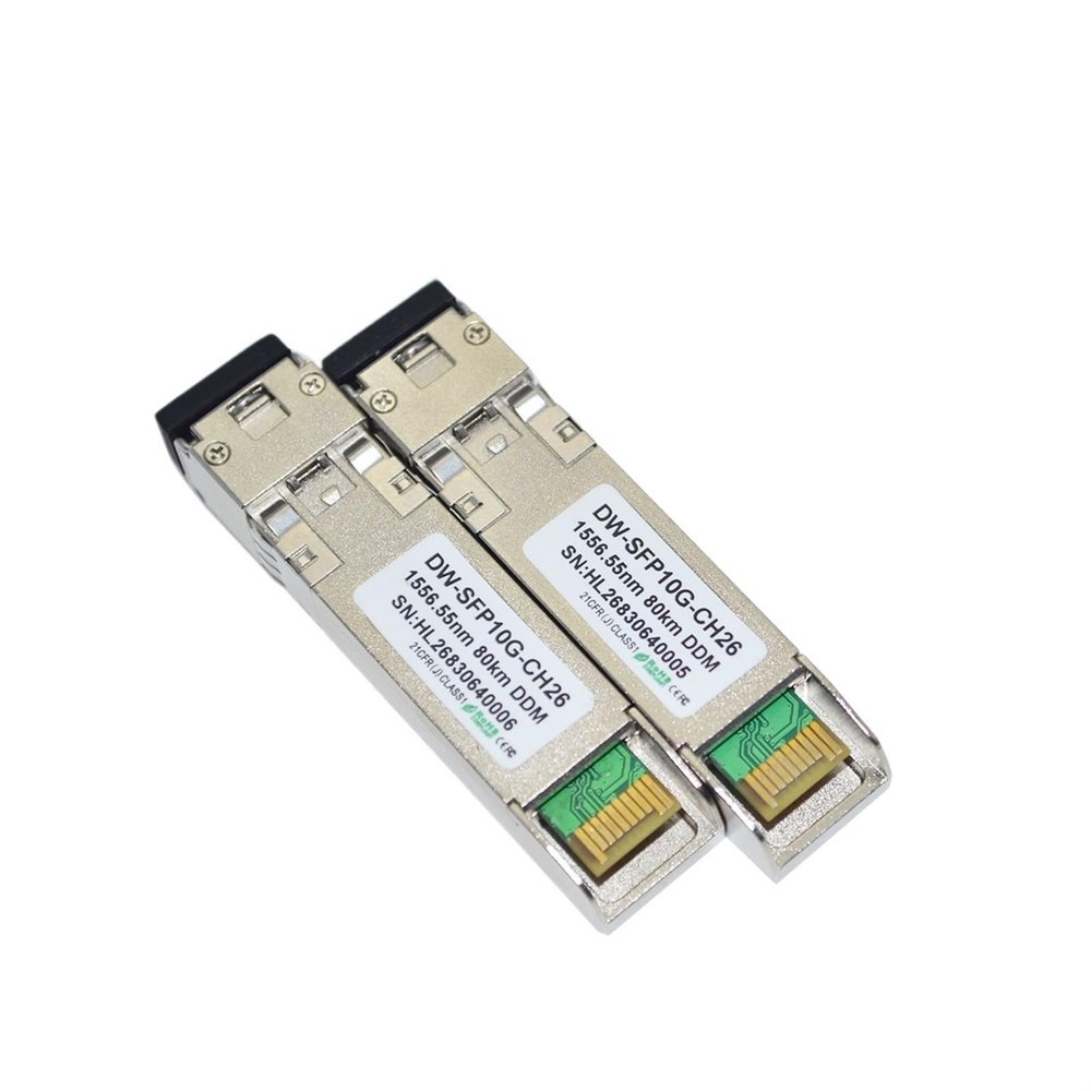 10GBASE DWDM SFP 80KM10G C26 1556.55nm 80km DW-SFP10G-ZR-80km SFP Modules(1 pc)