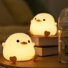 Ammonite DoDo Duck Night Light, Cute Soft Silicone Duck Lamp for Kids, Rechargeable LED Dimmable Bedside Lamp with 20 Minute Timer, Gifts for Boys Girls Women view 4