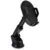 GRIRIW Car Phone Holder Suction Cup Mount for Windshield Cell Phone Stand for Safe Navigation and Streaming Vehicles Upgraded Design Black view 1