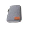 Veemoon Multifunctional USB Cable and Earphone Storage Pouch Organizer for Phone Accessories for Travel and Everyday Use Grey view 4