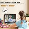 Cat Ear Bluetooth Headphones for Kids, Wireless 3D Cat Capsule Headsets for Kids Foldable Stereo Girls Over-Ear Headphones, RGB Light, Noise Cancelling Mic for Gaming/Traveling/Music (purple) view 4
