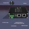 10G PoE Injector - Industrial 10 Gigabit IEEE802.3bt 60W Hardened POE Adapter with 12-48V DC Input DIN- Rail, IP40 Aluminum Case, for 10G Router/AP/PoE Extender view 3