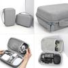 for Power Cable U-Disk Storage Bag Travel Bag for Book EarphoMouse USB Cable Carry Bag view 1