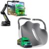 Commercial Truck Tablet Mount & Truck Seat Cushion, Heavy Duty Tablet & iPad Holder Compatible for Dashboard Windshield Window & Ultimate Memory Foam Trucker Seat Cushion (1 TM & 1 SC) view 1