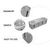 Mikinona 1pc Convenient Socket Storage Case Wire Organizer Box for Cables Chargers and Power Strips for Use Grey view 3