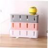 Mikinona 1pc Convenient Socket Storage Case Wire Organizer Box for Cables Chargers and Power Strips for Use Grey view 4