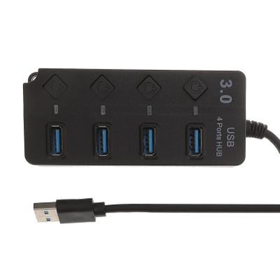 Homoyoyo USB Hub 3.0 for Desktop Multi-Port Hub Independent USB Hub Splitter for