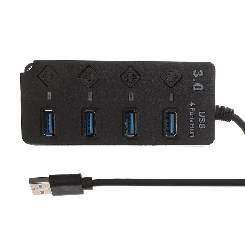 Homoyoyo USB Hub 3.0 for Desktop Multi-Port Hub Independent USB Hub Splitter for
