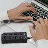 Homoyoyo USB Hub 3.0 for Desktop Multi-Port Hub Independent USB Hub Splitter for view 3