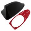 Black Car Roof Shark Fin Aerial FM/AM Radio Signal Antenna Replacement Fit for Kia Forte LX Sedan 4-Door 1.8L 1797CC l4 Gas DOHC Naturally Aspirated 2014 2015 2016 view 1