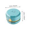 Homoyoyo Mini Table Cleaner Portable USB Charging Desktop Vacuum for Scraps Cordless Design for Keyboard and Desk Cleaning Effortless Operation for Tidy Workspace view 2