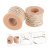 WHAMVOX DIY Rope Ribbons Natural Jute Twine 2 Rolls Decorative Twine Set Rope for Crafts Wide Ribbon view 2