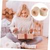 WHAMVOX DIY Rope Ribbons Natural Jute Twine 2 Rolls Decorative Twine Set Rope for Crafts Wide Ribbon view 3