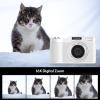 Andoer Digital Camera 48MP 4K Portable with 3.0 Inch TFT Screen Ultra HD Zoom 16x Anti-Vibration for Photography Video Camera with 2 Batteries 32GB Memory Card view 4