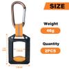 2pcs Zip Tie Holder,Zip Tie Organizer for Zipties Arrangement, cable tie holder,Zip Tie Mount for Multi-Purpose Indoor and Outdoor UseBlack view 3