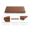 Hidemont Personalized Leather Laptop Sleeve Case - Compatible with MacBook Air 13 inch M1/M2, MacBook Pro 14",15" and 16" 2020-2023 (Ginger, MacBook Air 13" Retina 2020, MacBook Air 13" M1 2020) view 3