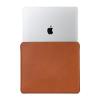 Hidemont Personalized Leather Laptop Sleeve Case - Compatible with MacBook Air 13 inch M1/M2, MacBook Pro 14",15" and 16" 2020-2023 (Ginger, MacBook Air 13" Retina 2020, MacBook Air 13" M1 2020) view 4