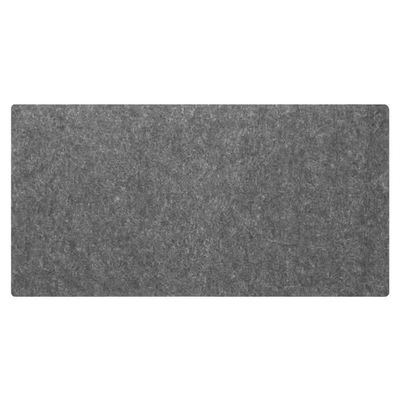 HBNOM Large Office Desk Pad, Computer Mat Desktop Protector, Business Style Desk Pad for Keyboard Gaming Mouse Pad Table Laptop Office Desktop,Dark Grey,47 * 23 in