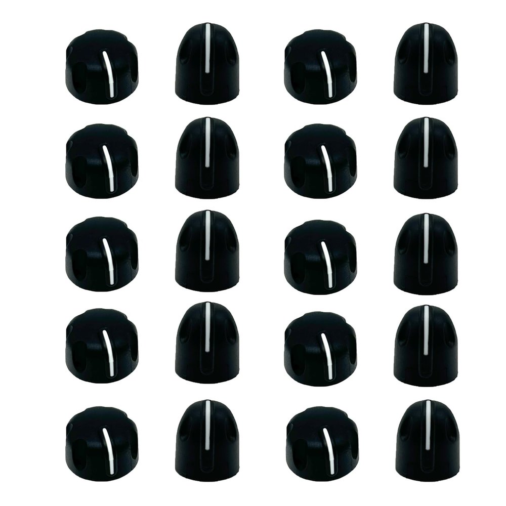 10Pack Channel Selector Knob Volume Control Knob Cap for Handheld Radio APX6000 & APX7000